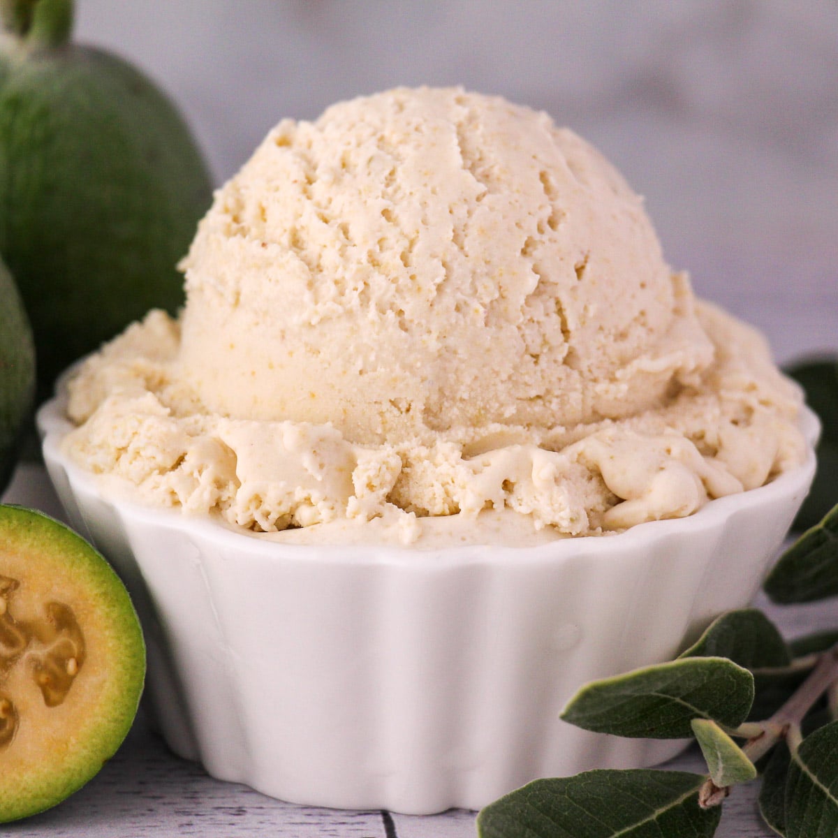 Feijoa Ice Cream Recipe